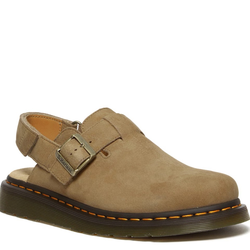 NIB Dr Martens Jorge II Clog- Beige Leather